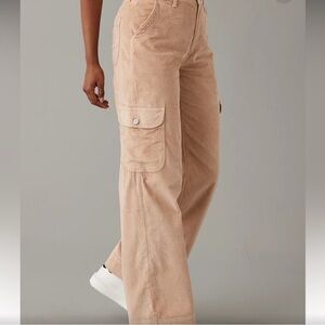 AE Dreamy Drape Stretch Corduroy Super High-Waisted Baggy